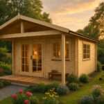 Fjordholz Gartenhaus Modell Rolf 44 B| Rabatt: 26%|6x4m