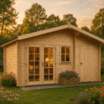 Fjordholz Gartenhaus Modell Rolf 44 D