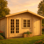Fjordholz Gartenhaus Modell Rolf 44 D