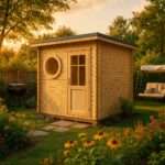 Fjordholz Gartenhaus Modell Rondo 40 A| Rabatt: 26%