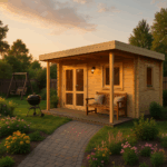Fjordholz Gartenhaus Modell Roxana 44
