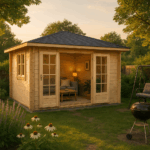 Fjordholz Gartenhaus Modell Silke 44
