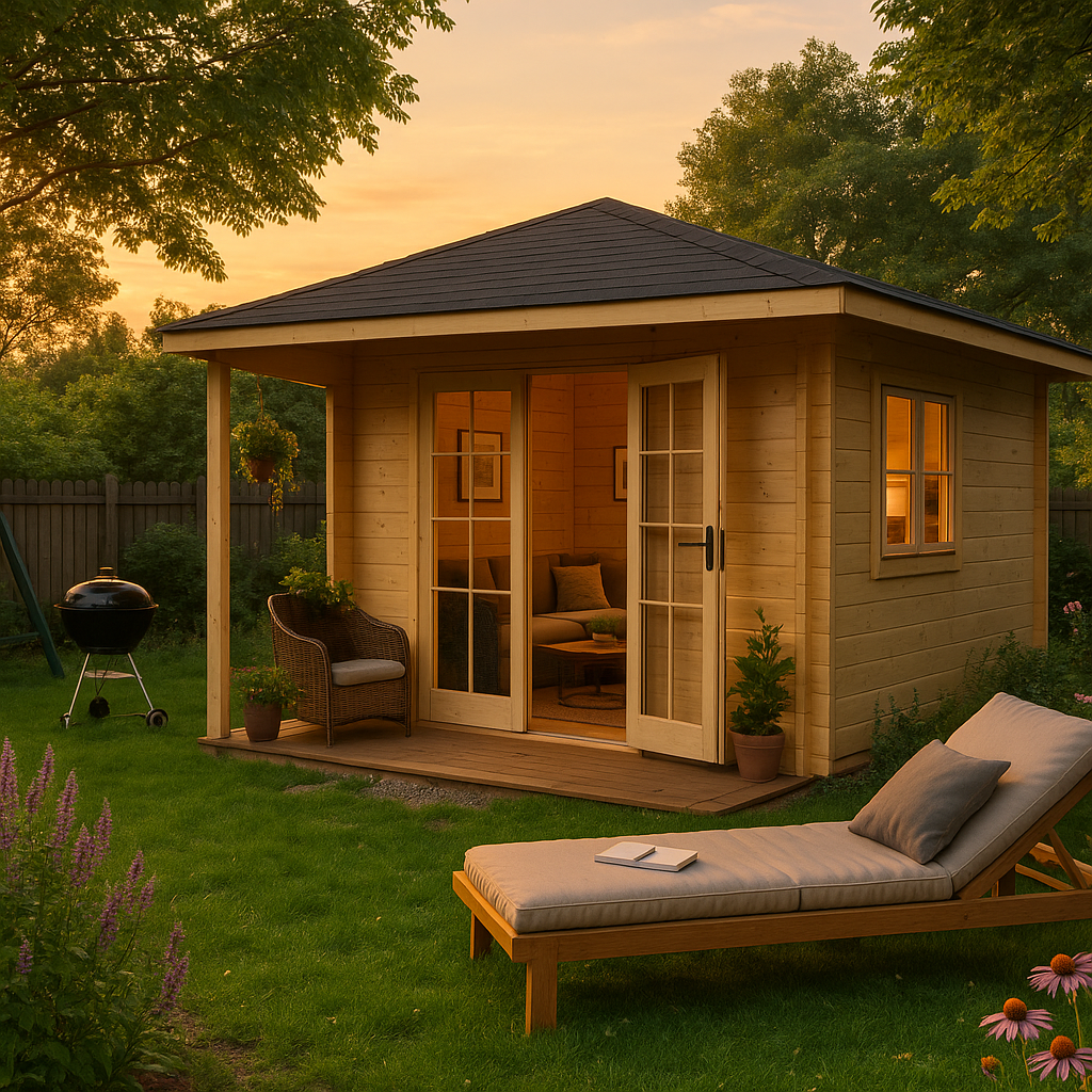 Fjordholz Gartenhaus Modell Silke 44| Rabatt: 26%