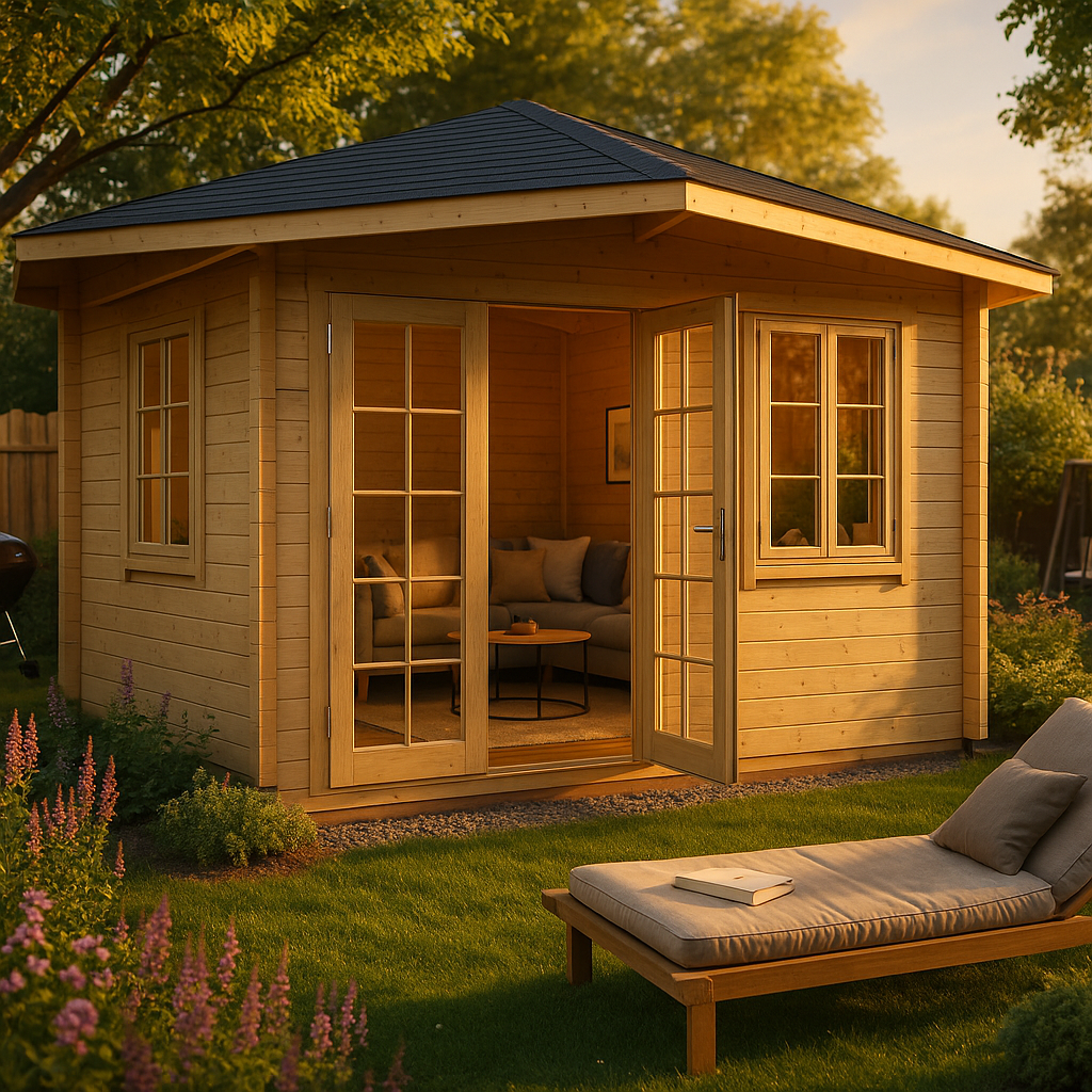 Fjordholz Gartenhaus Modell Silke 70 Fjordholz Gartenhaus Modell Silke 70