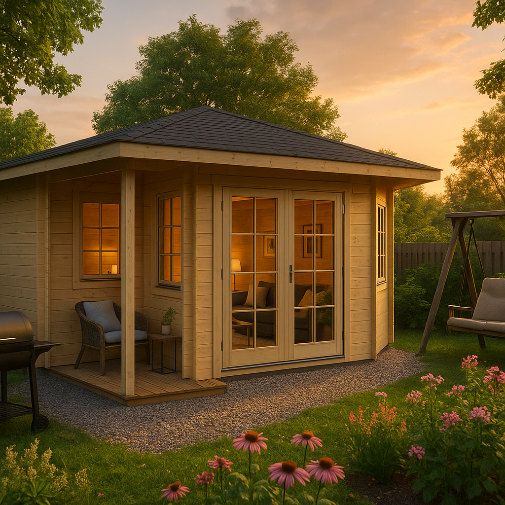 Fjordholz Gartenhaus Modell Silke 70 Fjordholz Gartenhaus Modell Silke 70