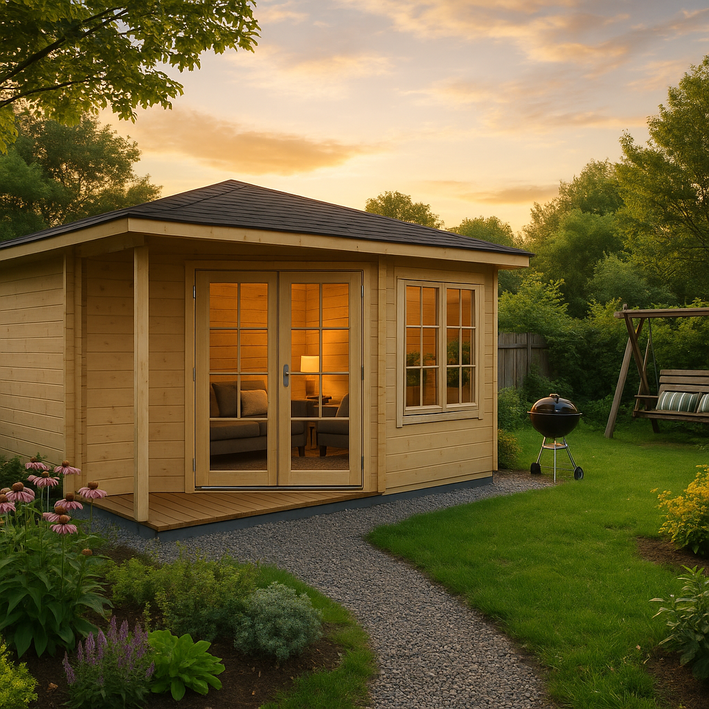 Fjordholz Gartenhaus Modell Silke 70 Fjordholz Gartenhaus Modell Silke 70