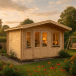 Fjordholz Gartenhaus Modell Sören 44