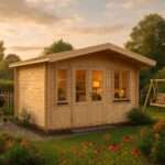 Fjordholz Gartenhaus Modell Sören 44| Rabatt: 26%|4x3m