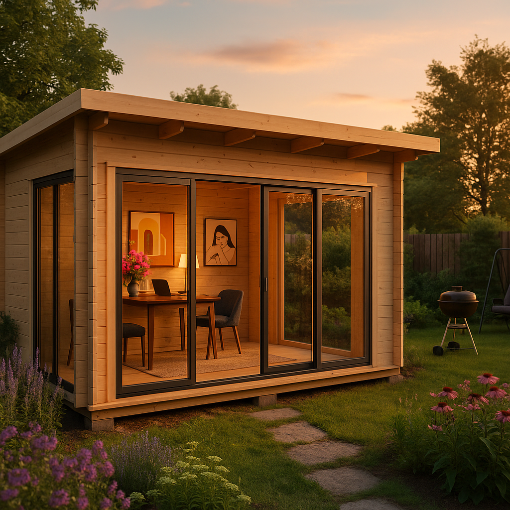 Fjordholz Gartenhaus Modell Starla 44 A Fjordholz Gartenhaus Modell Starla 44 A