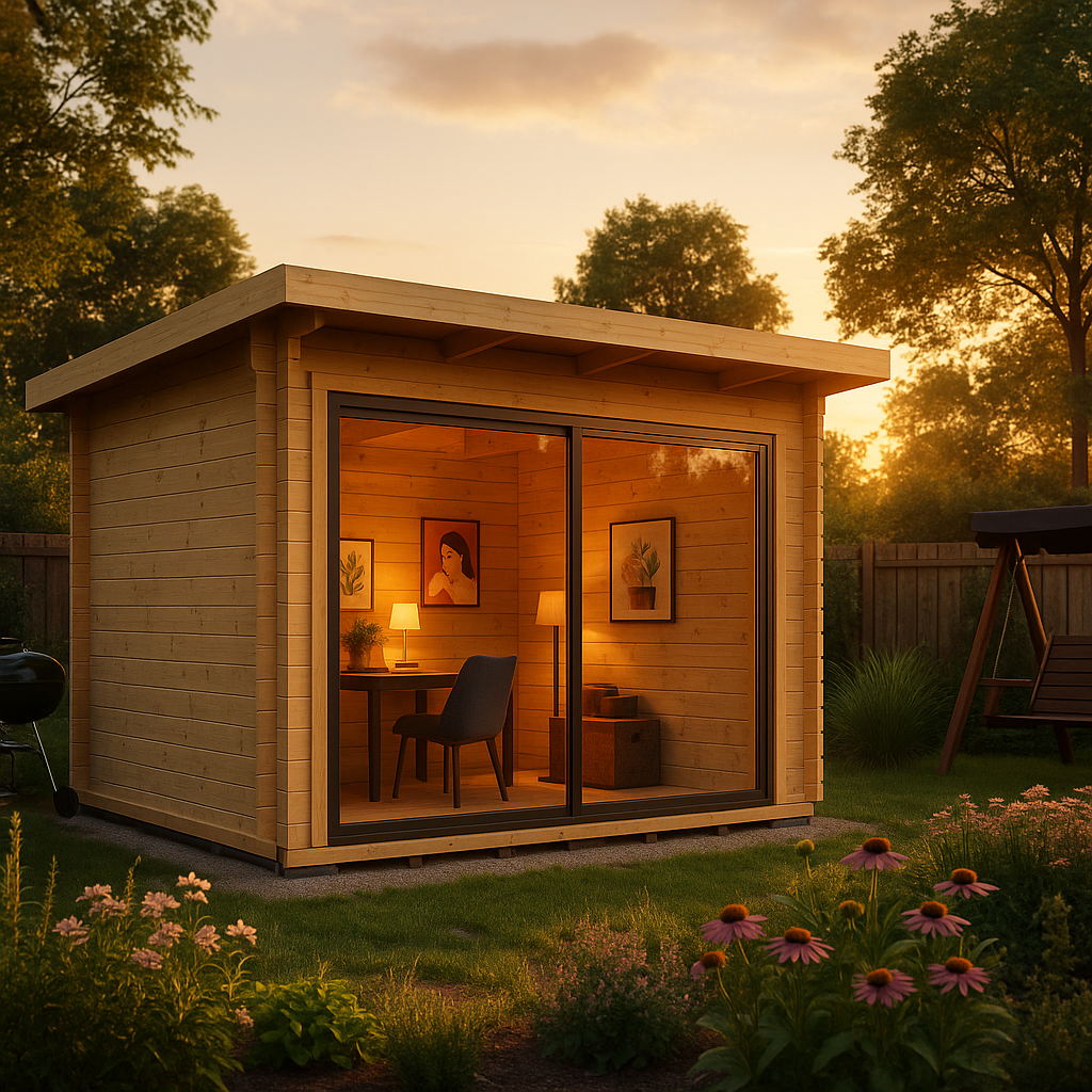 Fjordholz Gartenhaus Modell Starla 44 A Fjordholz Gartenhaus Modell Starla 44 A