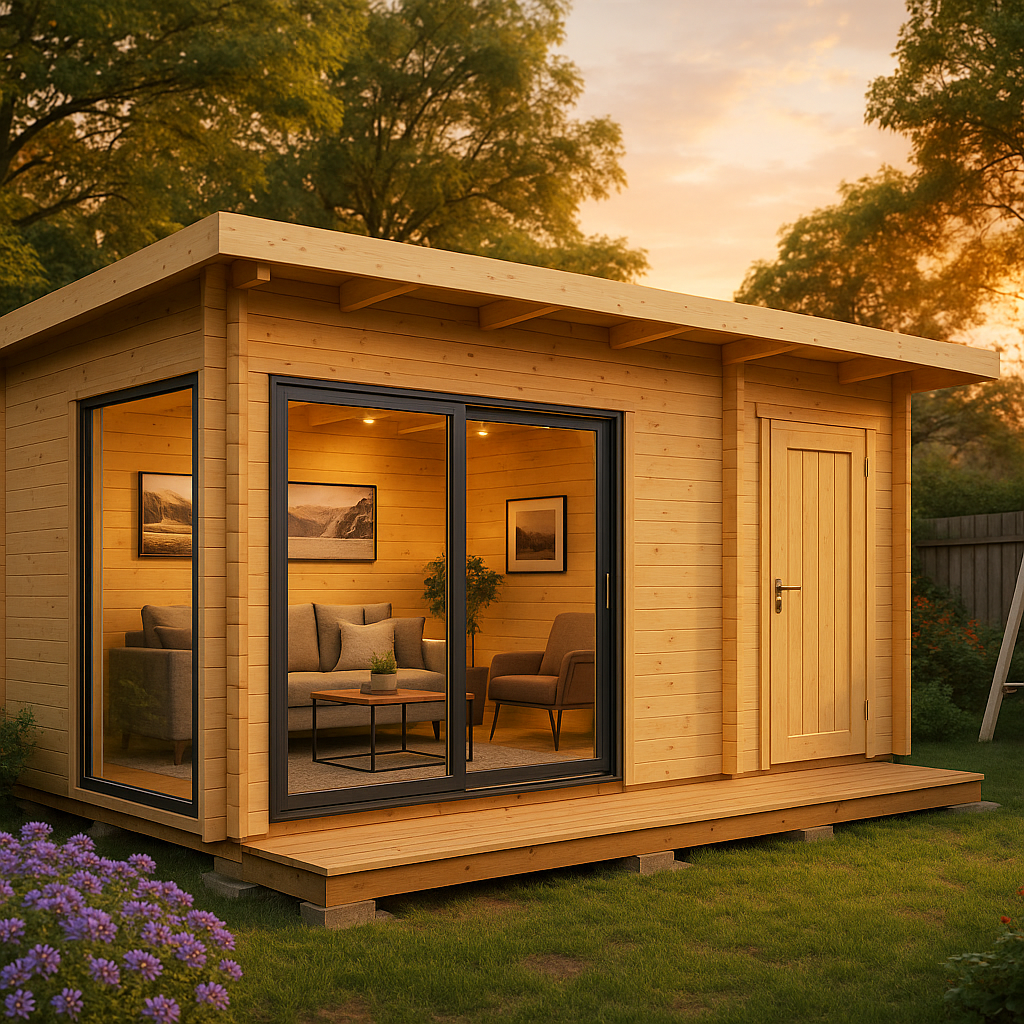 Fjordholz Gartenhaus Modell Starla 44 B Fjordholz Gartenhaus Modell Starla 44 B