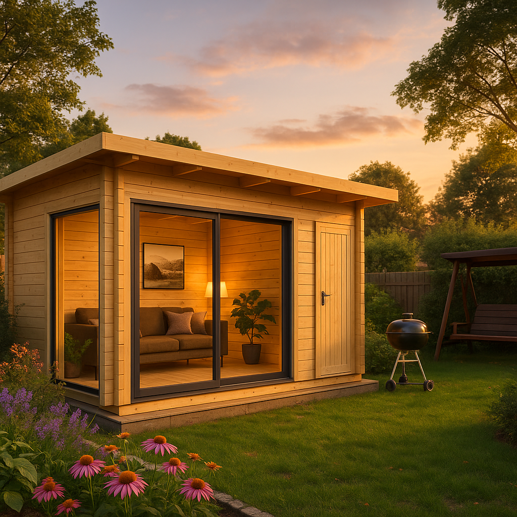 Fjordholz Gartenhaus Modell Starla 44 B Fjordholz Gartenhaus Modell Starla 44 B