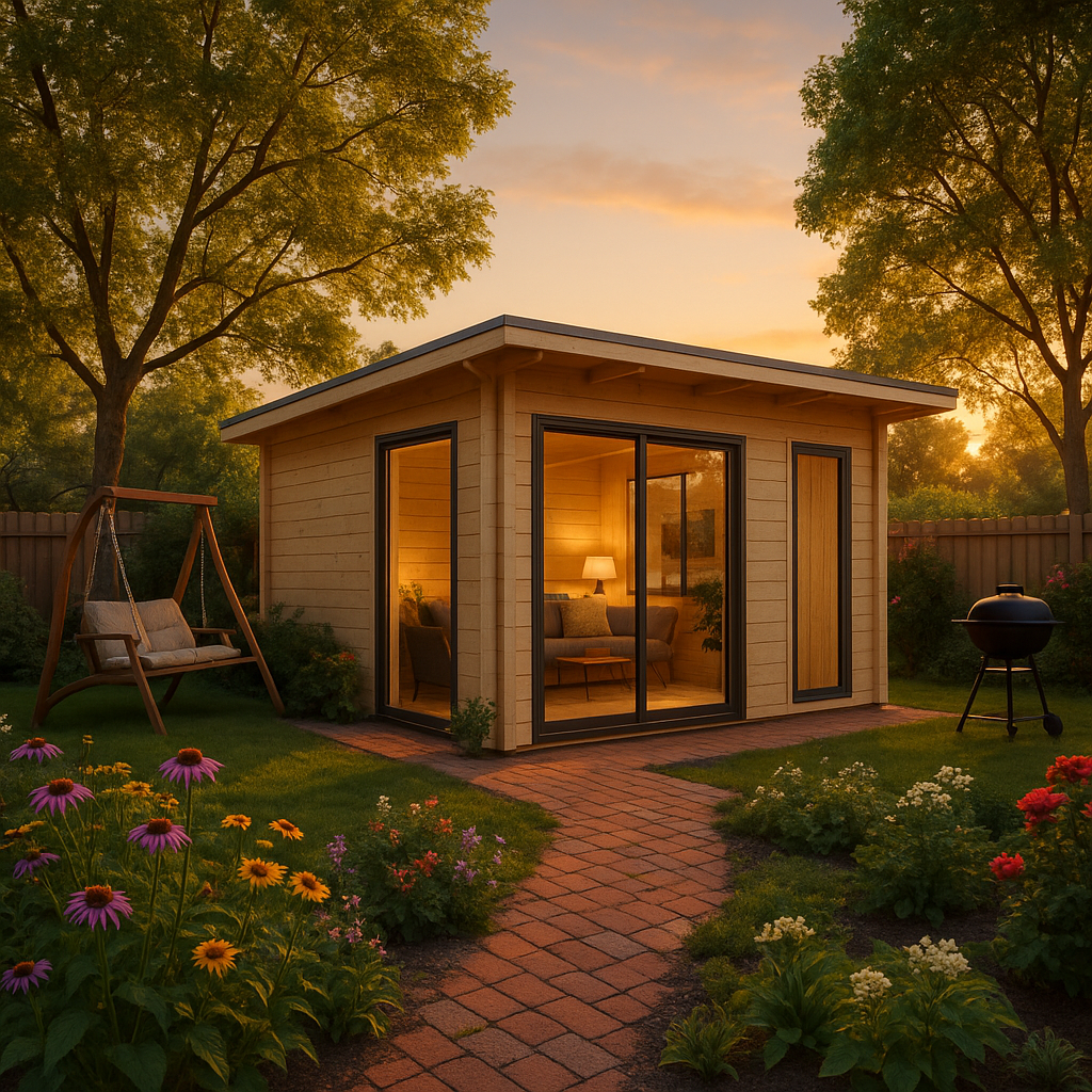 Fjordholz Gartenhaus Modell Starla 44 F| Rabatt: 26%|6x4m