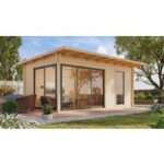 Fjordholz Gartenhaus Modell Starla 44 F| Rabatt: 26%