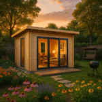 Fjordholz Gartenhaus Modell Starla 70 A Premium