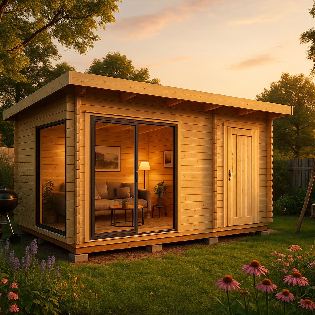 Fjordholz Gartenhaus Modell Starla 70 B Premium Fjordholz Gartenhaus Modell Starla 70 B Premium