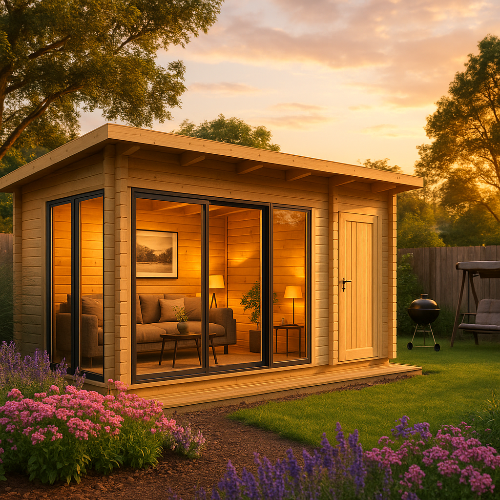 Fjordholz Gartenhaus Modell Starla 70 B Premium Fjordholz Gartenhaus Modell Starla 70 B Premium