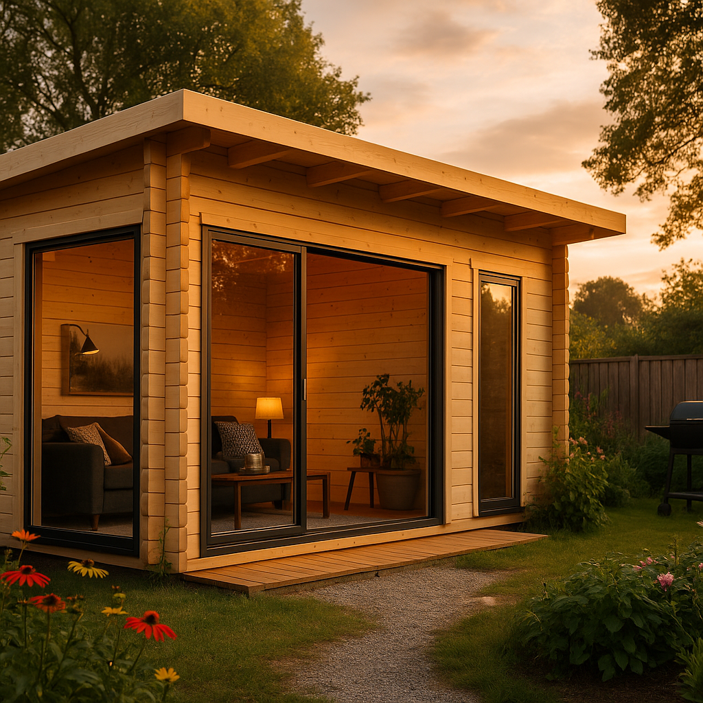 Fjordholz Gartenhaus Modell Starla 70 F