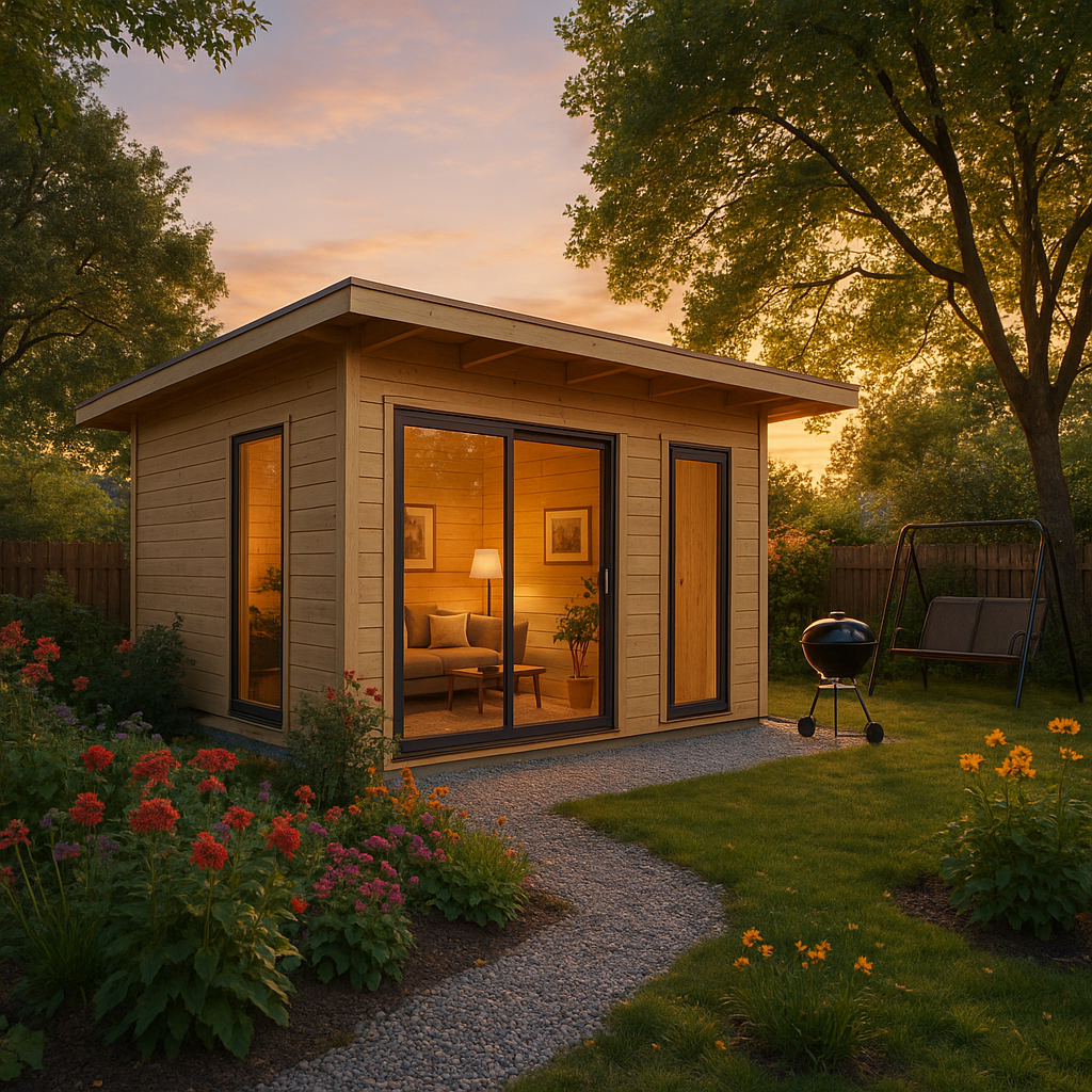 Fjordholz Gartenhaus Modell Starla 70 F