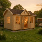 Fjordholz Gartenhaus Modell Teehaus Bradford 44
