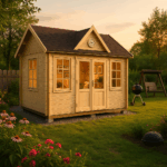 Fjordholz Gartenhaus Modell Teehaus Bradford 70