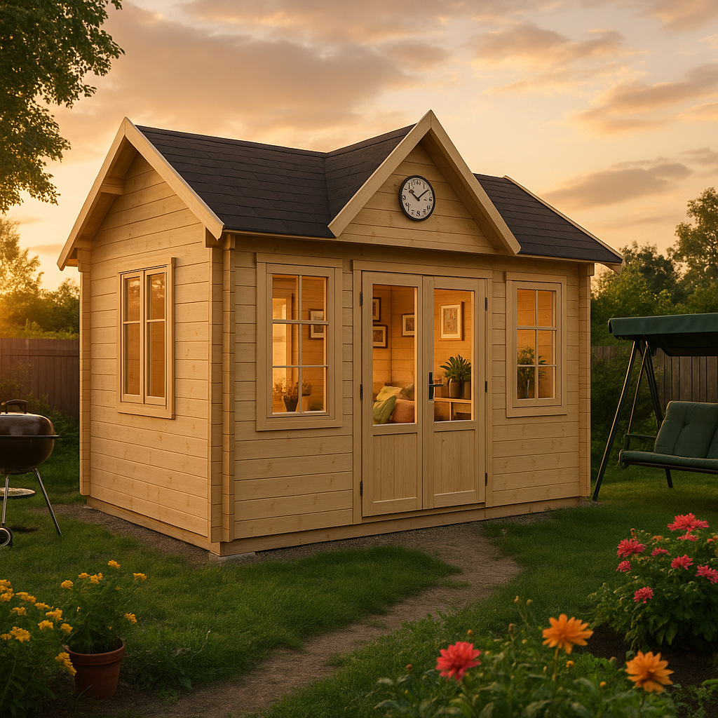Fjordholz Gartenhaus Modell Teehaus Bradford 70 Fjordholz Gartenhaus Modell Teehaus Bradford 70