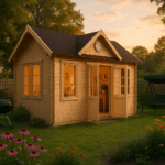 Fjordholz Gartenhaus Modell Teehaus Bradford 70