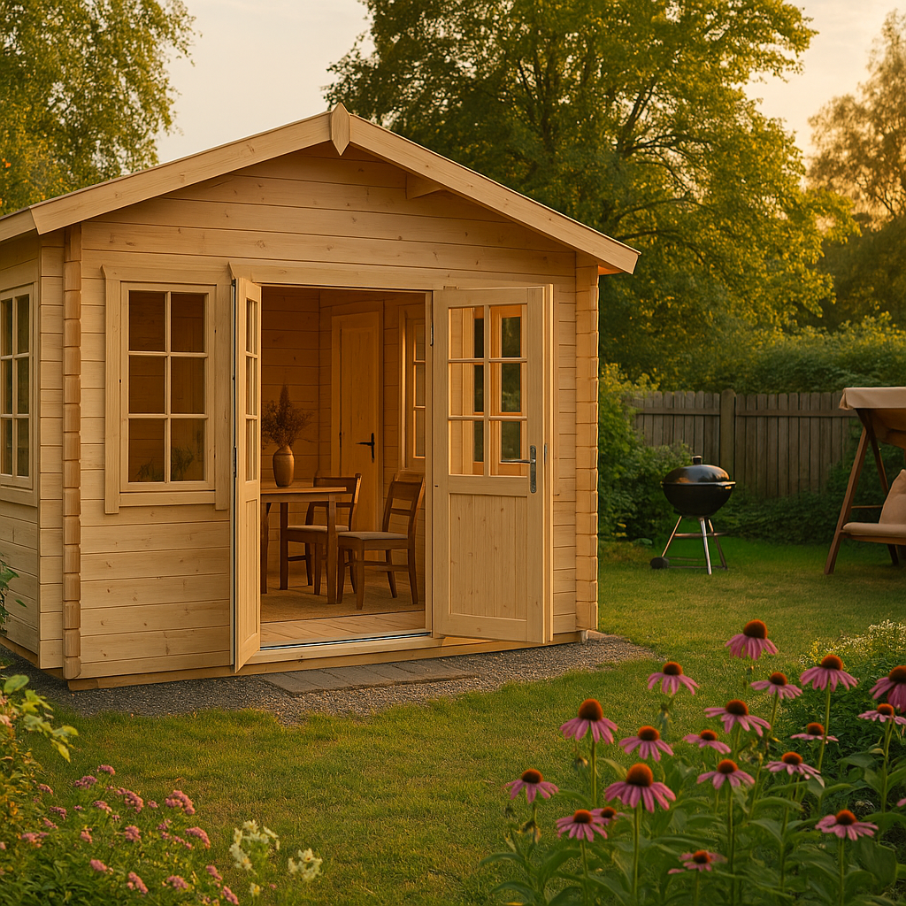 Fjordholz Gartenhaus Modell Teehaus Bristol 44