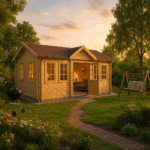 Fjordholz Gartenhaus Modell Teehaus Bristol 44