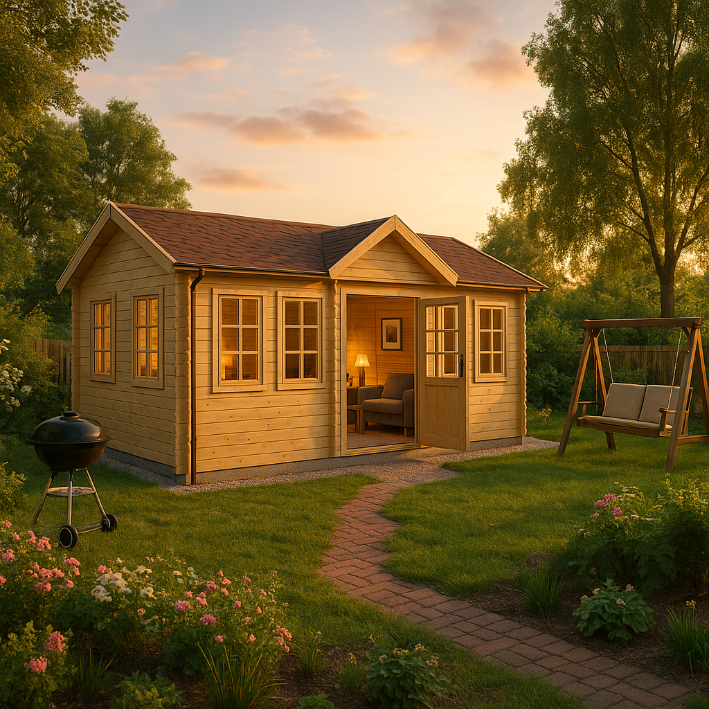 Fjordholz Gartenhaus Modell Teehaus Bristol 44