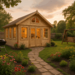 Fjordholz Gartenhaus Modell Teehaus Bristol 70