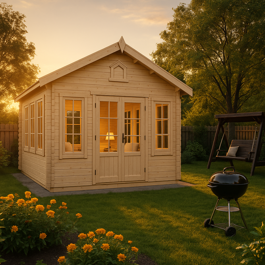 Fjordholz Gartenhaus Modell Teehaus Bristol 70 Fjordholz Gartenhaus Modell Teehaus Bristol 70