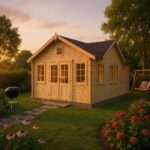 Fjordholz Gartenhaus Modell Teehaus Bristol 70| Rabatt: 26%|6x4m