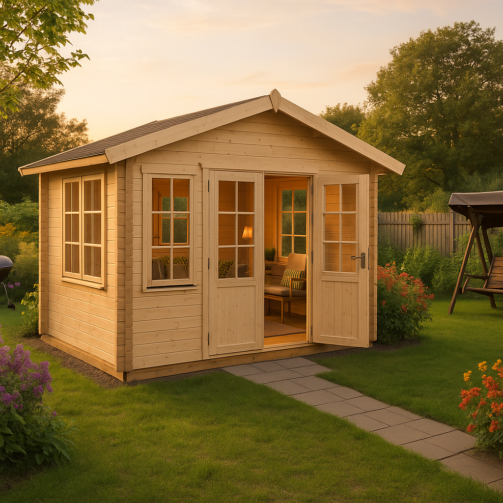 Fjordholz Gartenhaus Modell Teehaus Cambrige 70 Fjordholz Gartenhaus Modell Teehaus Cambrige 70