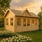 Fjordholz Gartenhaus Modell Teehaus Dover 44