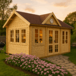 Fjordholz Gartenhaus Modell Teehaus Dover 44