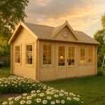 Fjordholz Gartenhaus Modell Teehaus Dover 44| Rabatt: 26%|5x3m