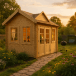 Fjordholz Gartenhaus Modell Teehaus Dover 70