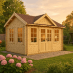 Fjordholz Gartenhaus Modell Teehaus Dover 70