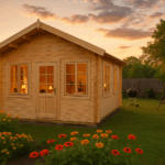 Fjordholz Gartenhaus Modell Teehaus Dover 70