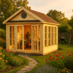 Fjordholz Gartenhaus Modell Teehaus Glasgow 44 A