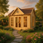 Fjordholz Gartenhaus Modell Teehaus Glasgow 44 A