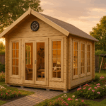 Fjordholz Gartenhaus Modell Teehaus Glasgow 44 A