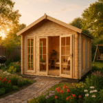 Fjordholz Gartenhaus Modell Teehaus Glasgow 70 A