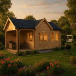 Fjordholz Gartenhaus Modell Teehaus Kensington 44