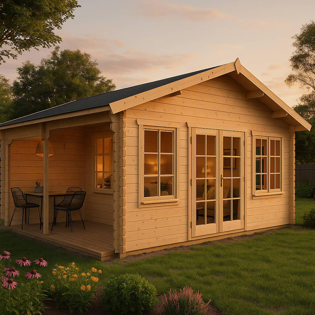 Fjordholz Gartenhaus Modell Teehaus Kensington 44