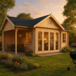 Fjordholz Gartenhaus Modell Teehaus Kensington 44