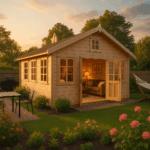 Fjordholz Gartenhaus Modell Teehaus Kensington 44