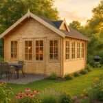 Fjordholz Gartenhaus Modell Teehaus Kensington 44| Rabatt: 26%|8x4m