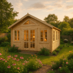 Fjordholz Gartenhaus Modell Teehaus Kensington 70